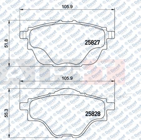 ART A22.2509 Fren Balatasi Arka Wva 25827 C5 Aircross 18-25 Ds4 21- Ds7 22- Ds9 20- Astra L 21- P308 13-21 P408 22- P508 18- P3008 16- P5008 16-